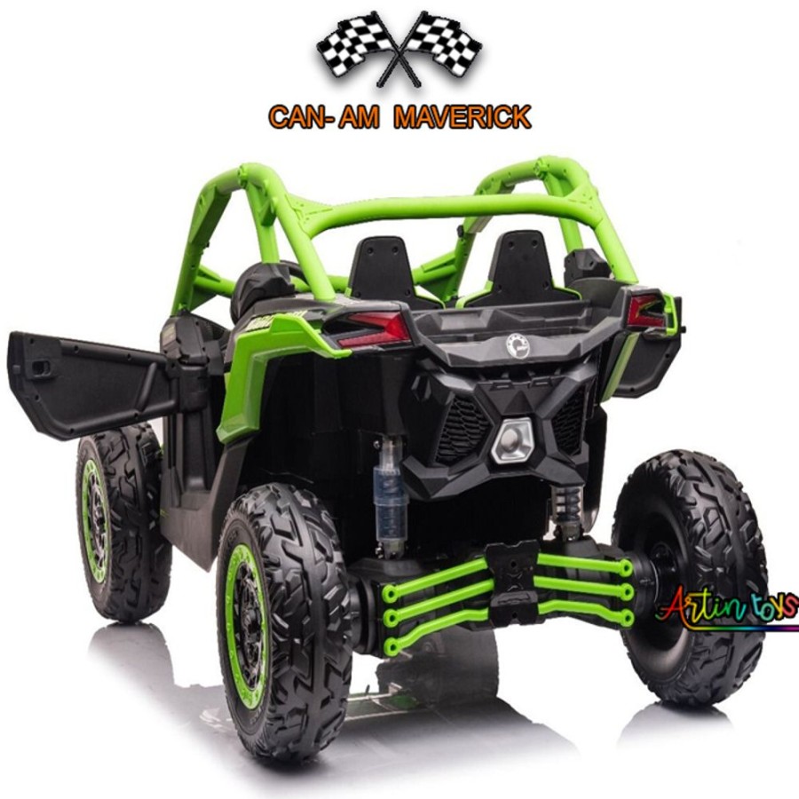 24 V 800 W Beach Buggy Maverick Can-Am Green | Artin Toys Hot