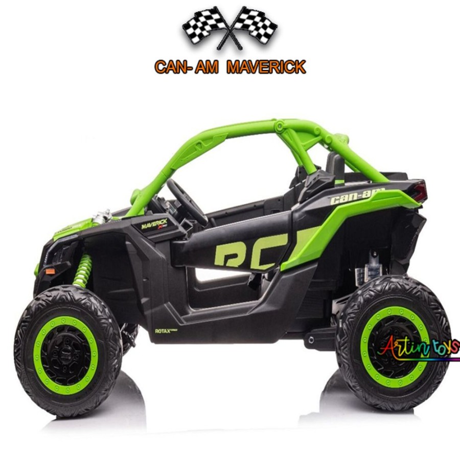 24 V 800 W Beach Buggy Maverick Can-Am Green | Artin Toys Hot