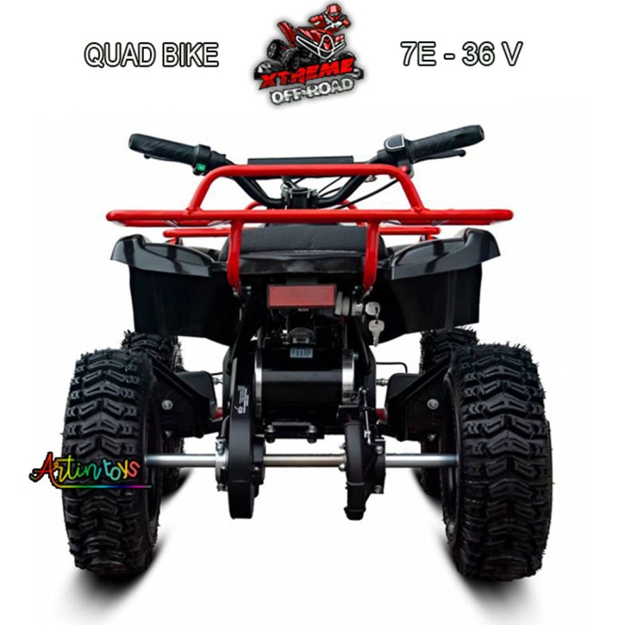 36 V 1000 W Kids Electric Atv Quad Red (7E) | Artin Toys Hot