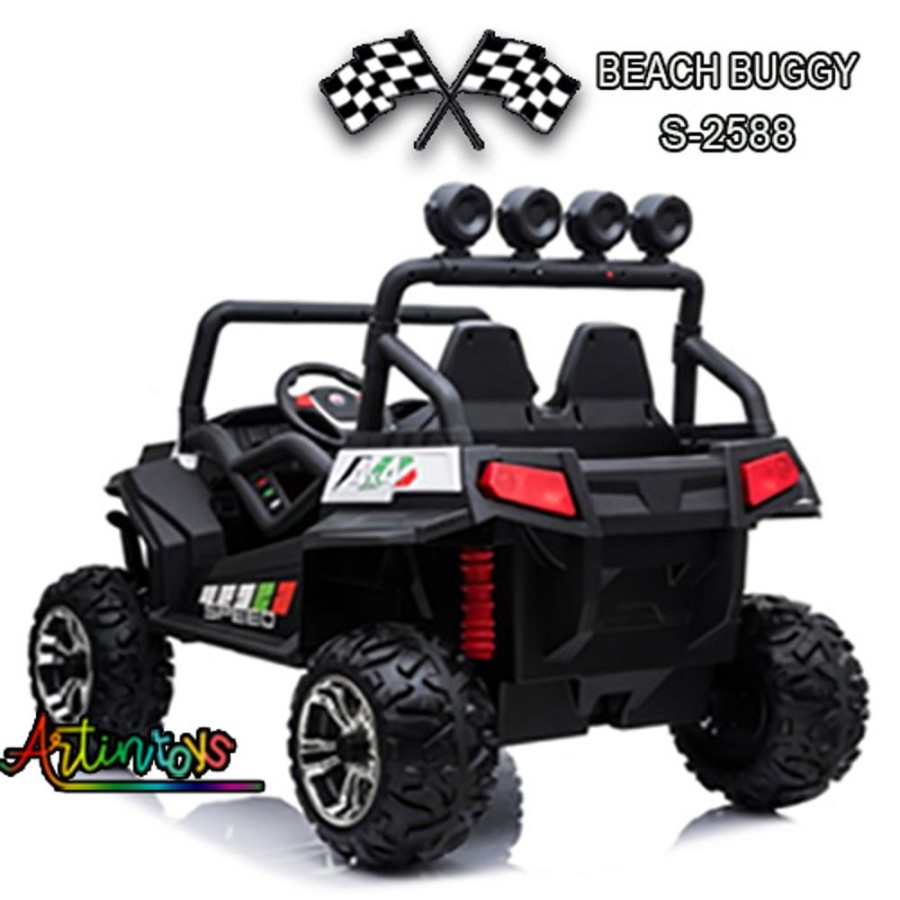 400 W 24 V Beach Buggy S-2588 Kids Car White | Artin Toys Clearance