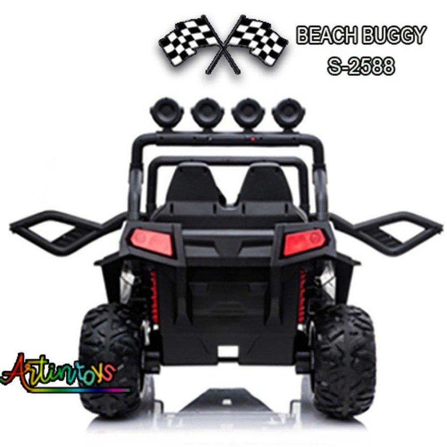 400 W 24 V Beach Buggy S-2588 Kids Car White | Artin Toys Clearance