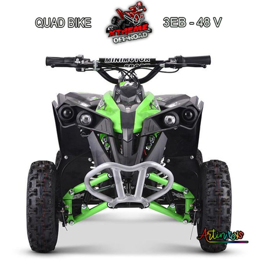 48 V 1060 W Mega Atv Race-X Quad Bike Green | Artin Toys Clearance