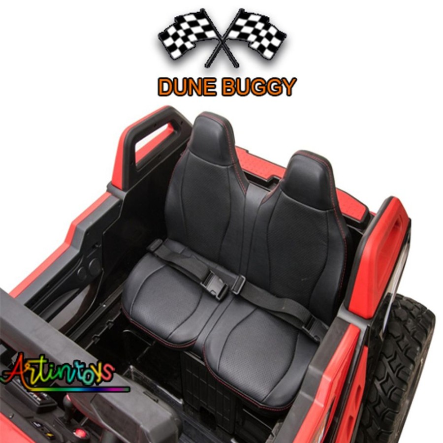 600 W 24 V Beach Buggy Dune Kids Ride On Car Red | Artin Toys Hot