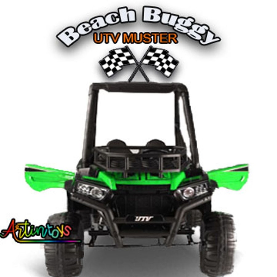 400 W 24 V Beach Buggy Muster Ride On Car Green | Artin Toys Best