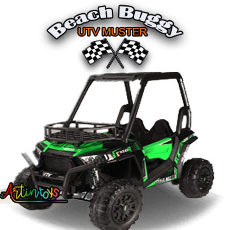 400 W 24 V Beach Buggy Muster Ride On Car Green | Artin Toys Best