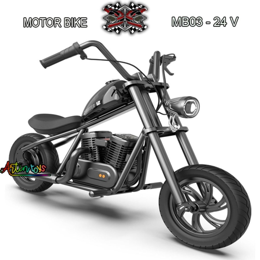 24 V 160 W Motorbike Mb03 Kids Bike Black | Artin Toys New