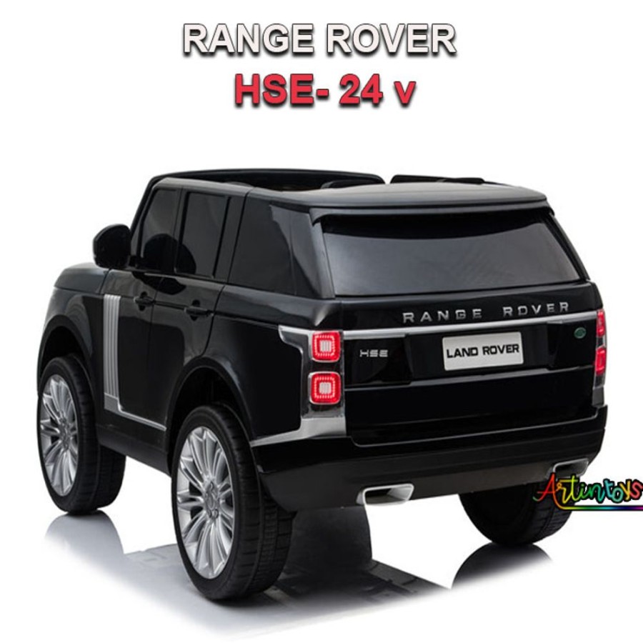 24 V Land Rover Range Rover Hse Kids Car Black | Artin Toys Hot