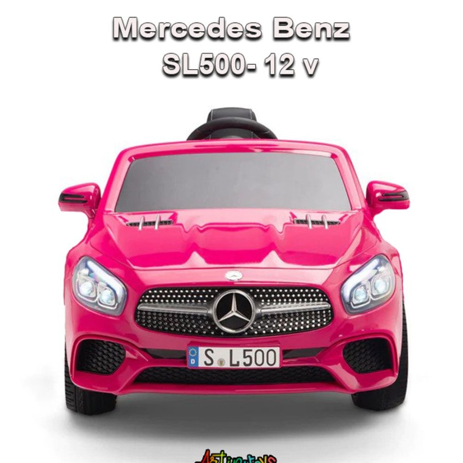 12 V Mercedes Benz Sl500 Kids Auto Car Red | Artin Toys Best