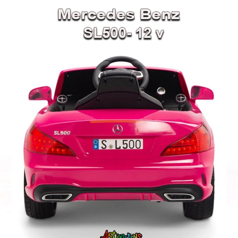 12 V Mercedes Benz Sl500 Kids Auto Car Red | Artin Toys Best