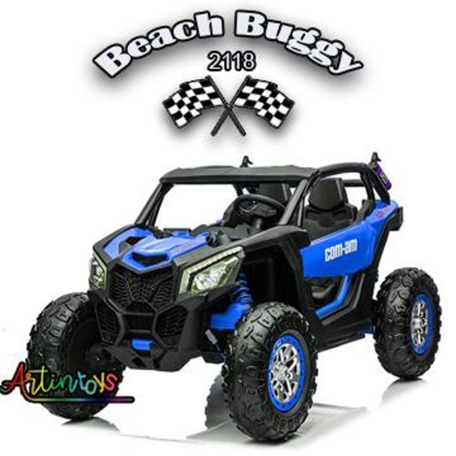 24 V 800 W Beach Buggy Can-Am 2118 Blue | Artin Toys Clearance