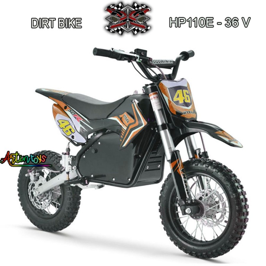 36 V 500 W Dirt Bike Ride On Bike Orange (Hp-110) | Artin Toys Hot