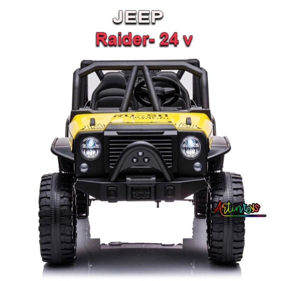 24 V Jeep Raider Qy-2188 Kids Car Orange | Artin Toys Hot