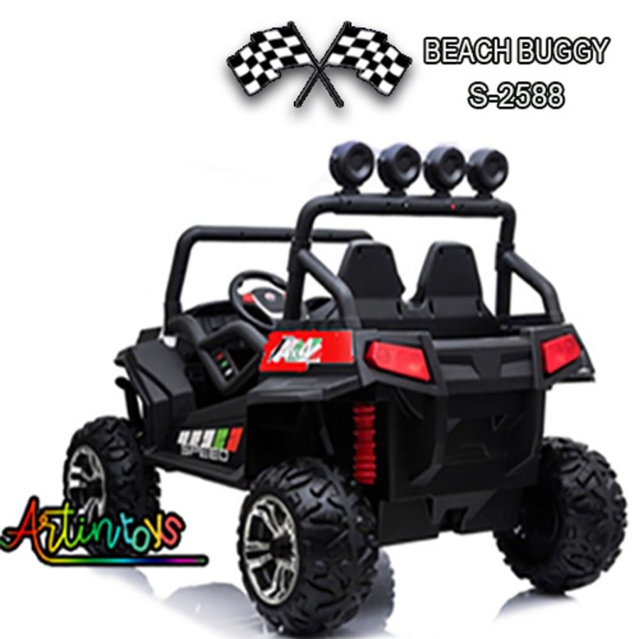 400 W 24 V Beach Buggy S-2588 Kids Car Red | Artin Toys Best