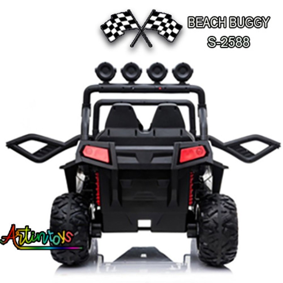 400 W 24 V Beach Buggy S-2588 Kids Car Red | Artin Toys Best