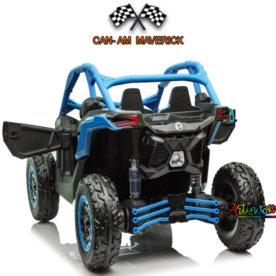 24 V 800 W Beach Buggy Maverick Can-Am Blue | Artin Toys Hot