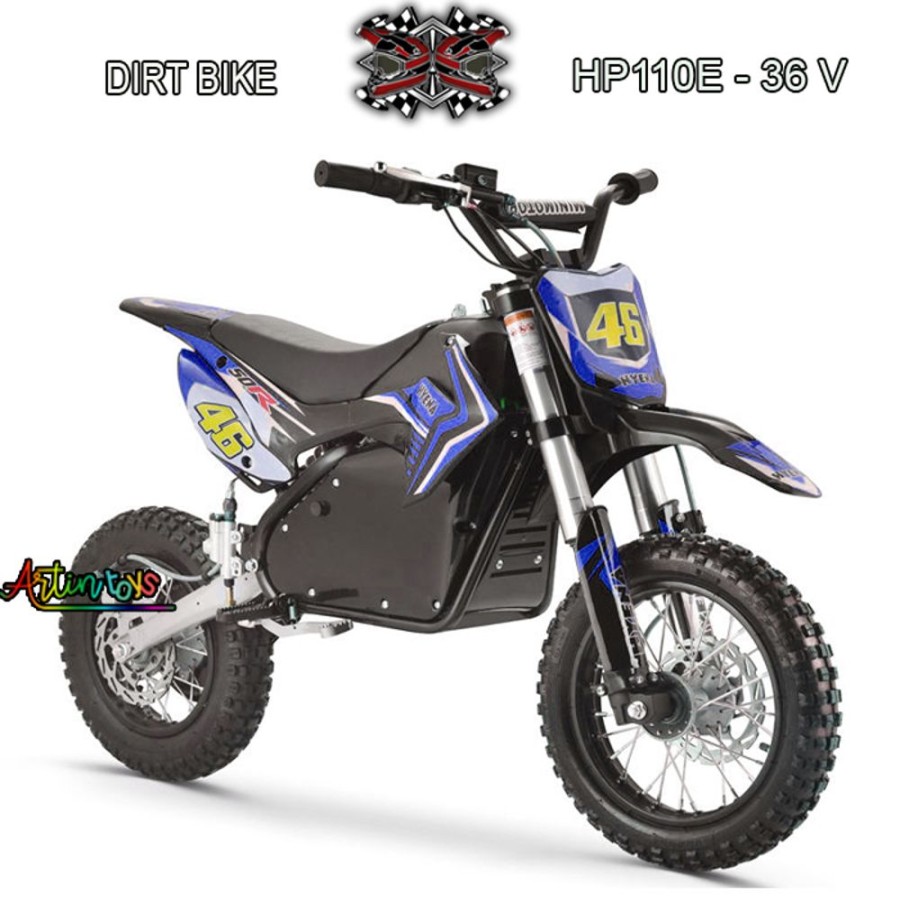 36 V 500 W Dirt Bike Kids Ride On Bike Blue (Hp-110) | Artin Toys Clearance