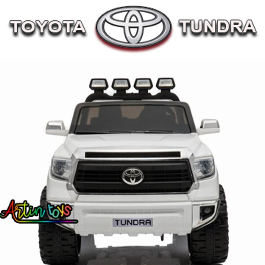 400 W 24 V Toyota Tundra Kids Car White | Artin Toys Clearance