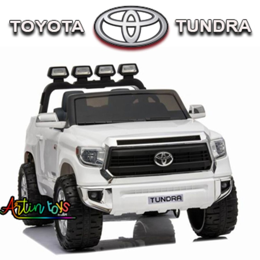 400 W 24 V Toyota Tundra Kids Car White | Artin Toys Clearance