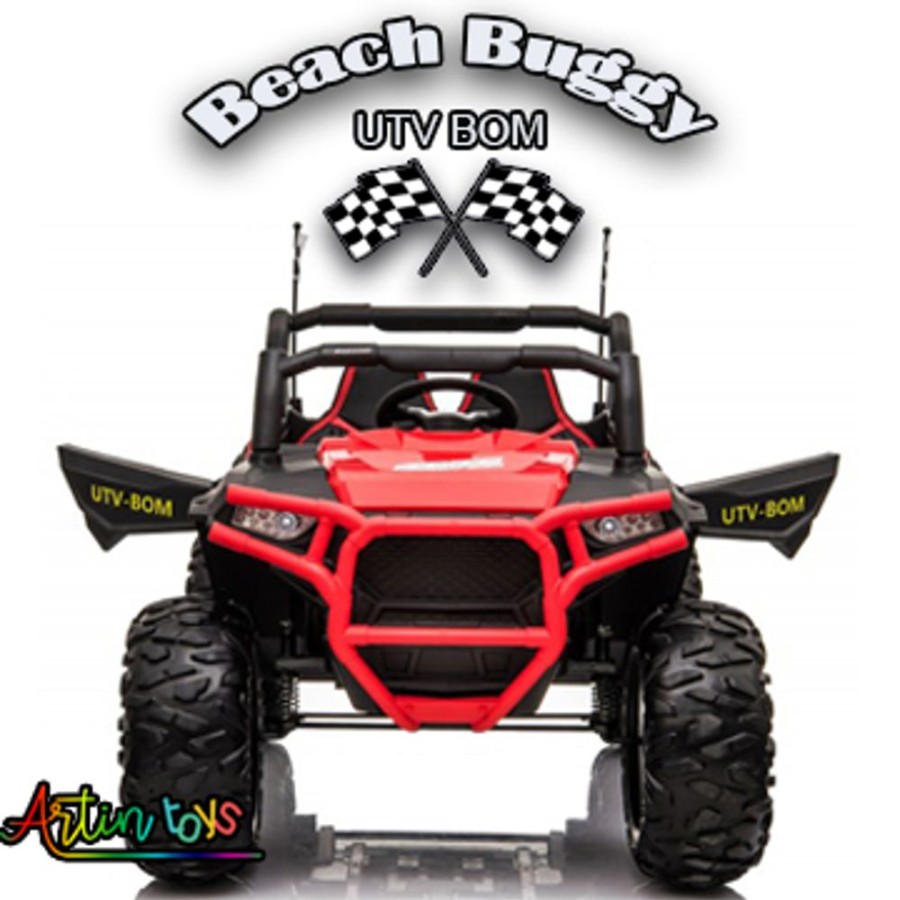 24 V 400 W Beach Buggy Utv Bom Kids Electric Car Red | Artin Toys New