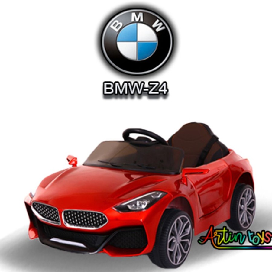 12 V Bmw Z4 Battery Operated Ride On Roadster Red | Artin Toys Best