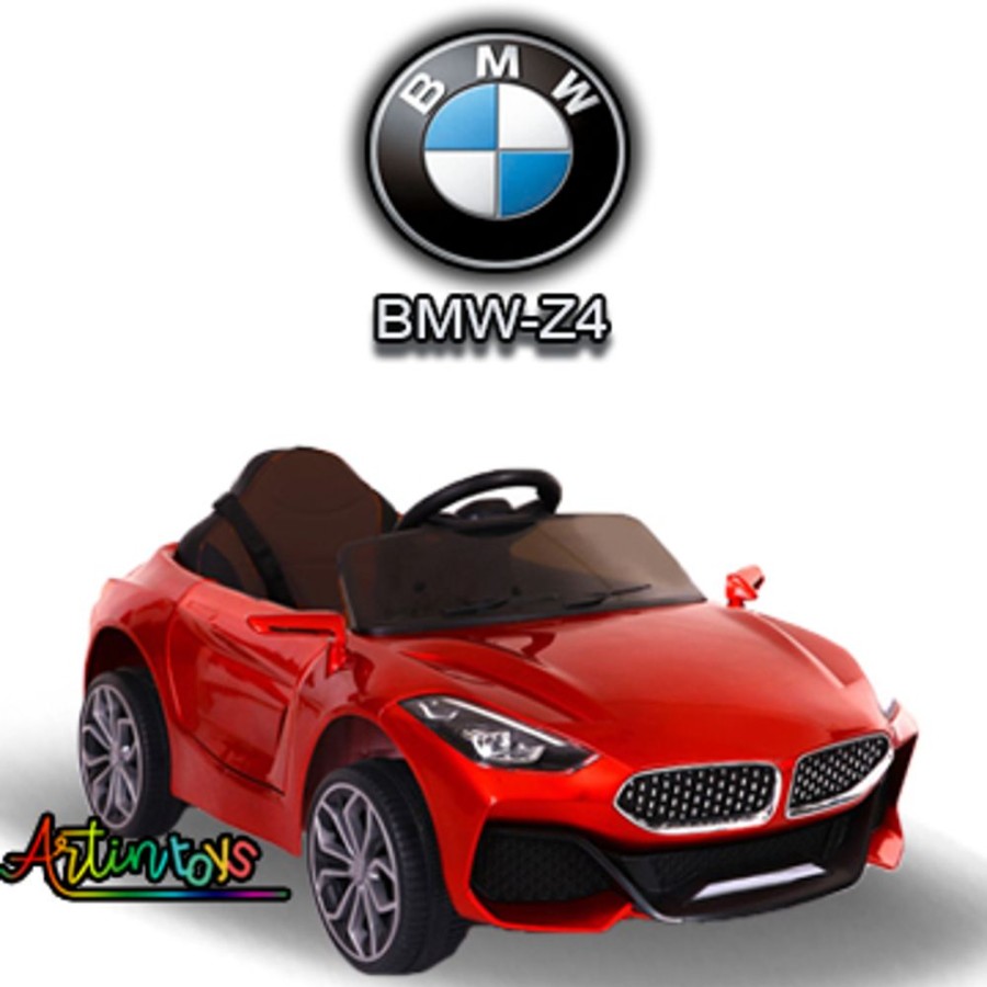 12 V Bmw Z4 Battery Operated Ride On Roadster Red | Artin Toys Best