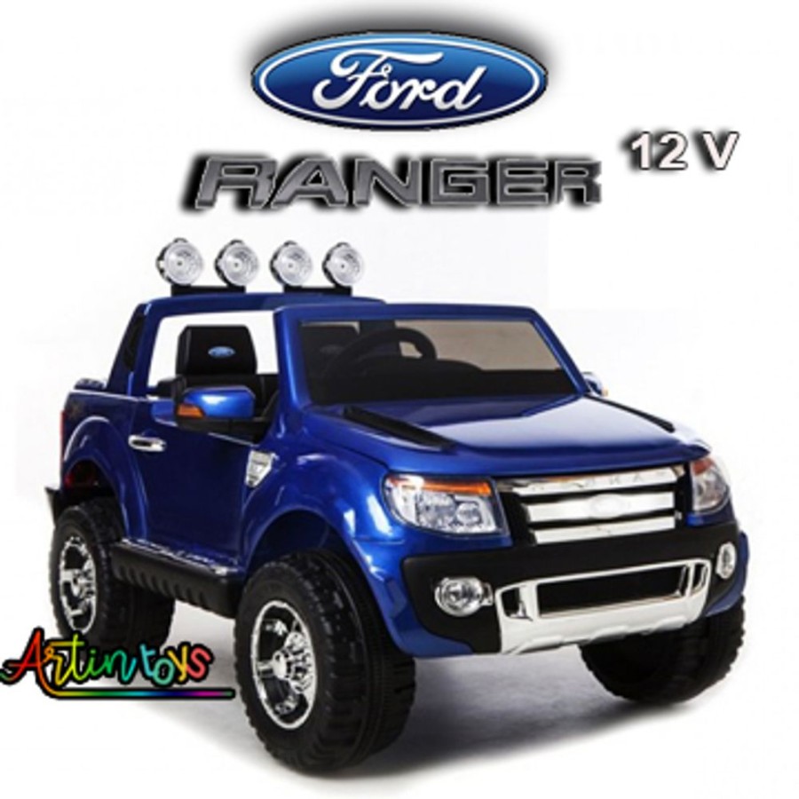 12 V Ford Ranger Kids Electric Ride On Car Blue | Artin Toys New