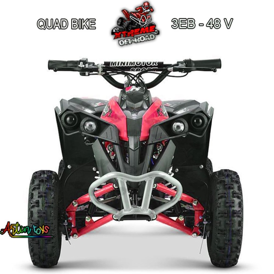 48 V 1060 W Mega Atv Race-X Quad Bike Red | Artin Toys Wholesale