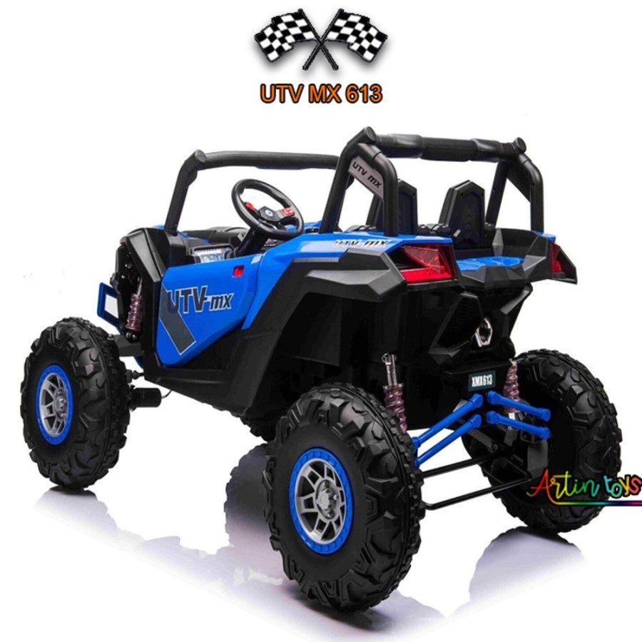 24 V 4Wd 600 W Beach Buggy Utv Mx 613 Blue | Artin Toys Wholesale