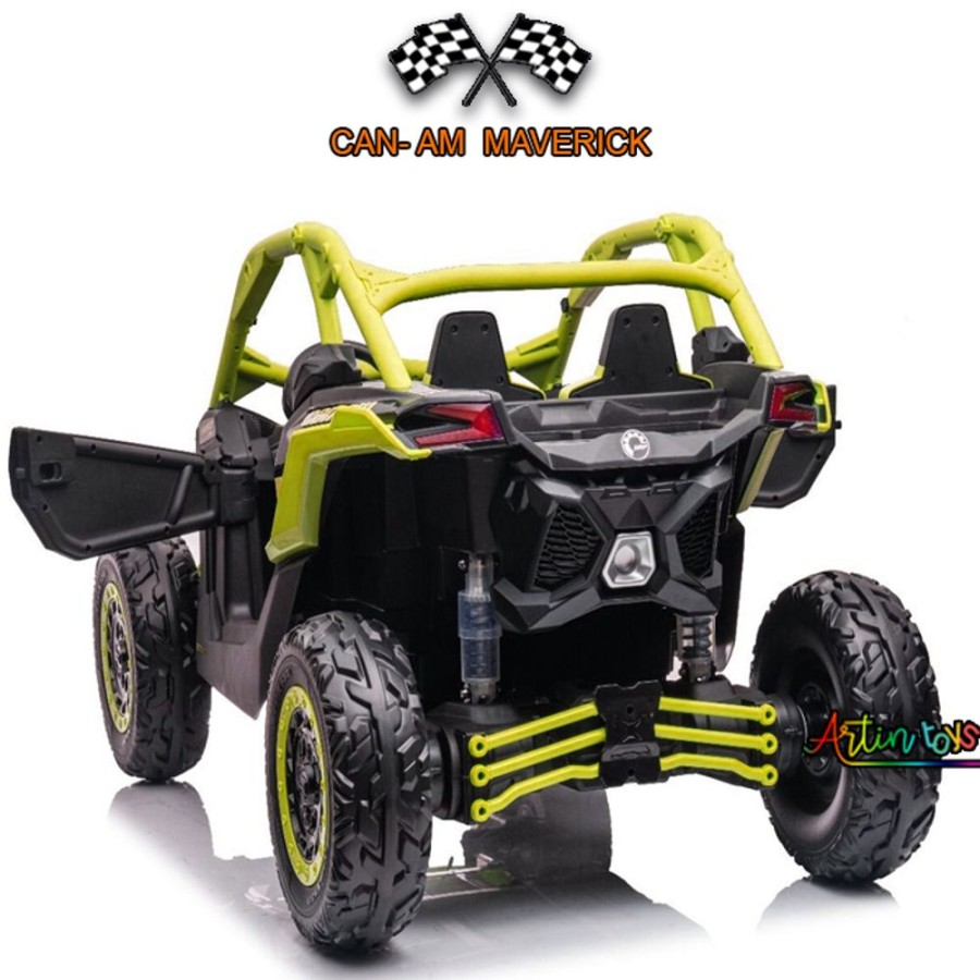 24 V 800 W Beach Buggy Maverick Can-Am Yellow | Artin Toys Hot