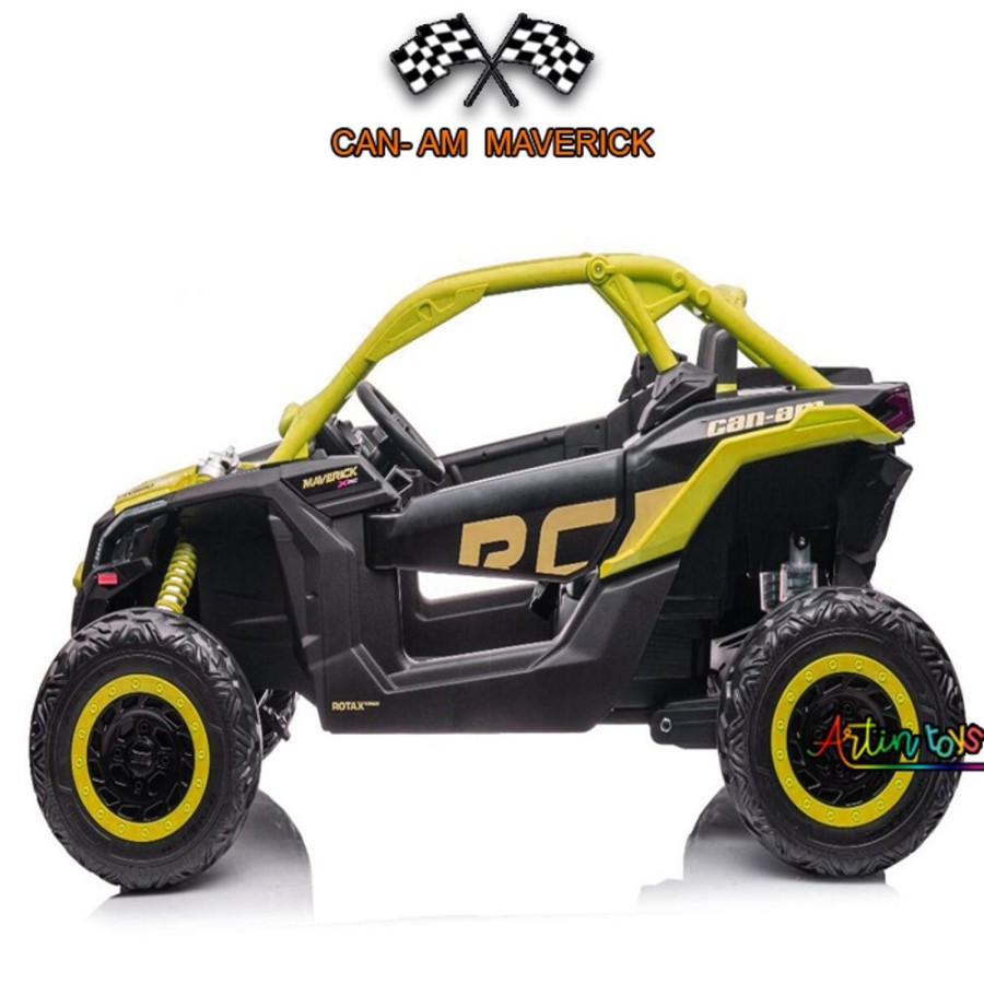 24 V 800 W Beach Buggy Maverick Can-Am Yellow | Artin Toys Hot