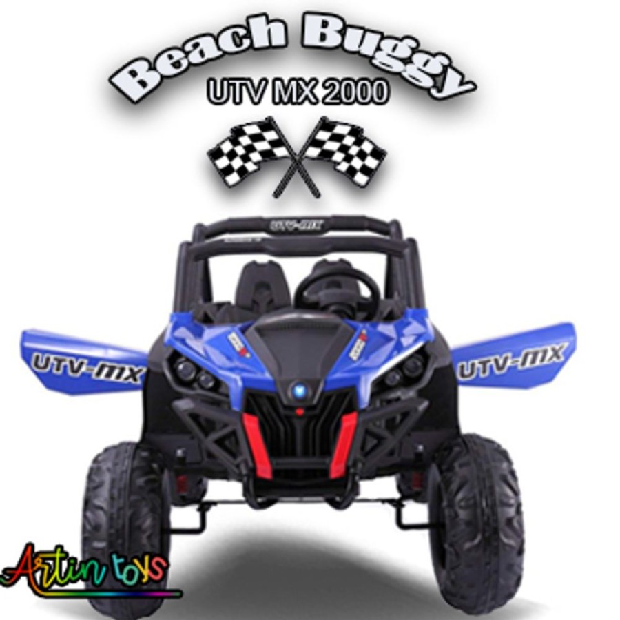 24 V 400 W Beach Buggy Utv Mx Kids Ride On Car Blue | Artin Toys Hot