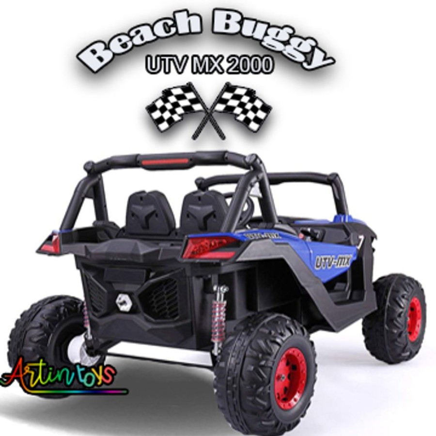 24 V 400 W Beach Buggy Utv Mx Kids Ride On Car Blue | Artin Toys Hot