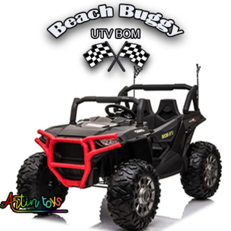 24 V 400 W Beach Buggy Utv Bom Kids Electric Car Black | Artin Toys Best