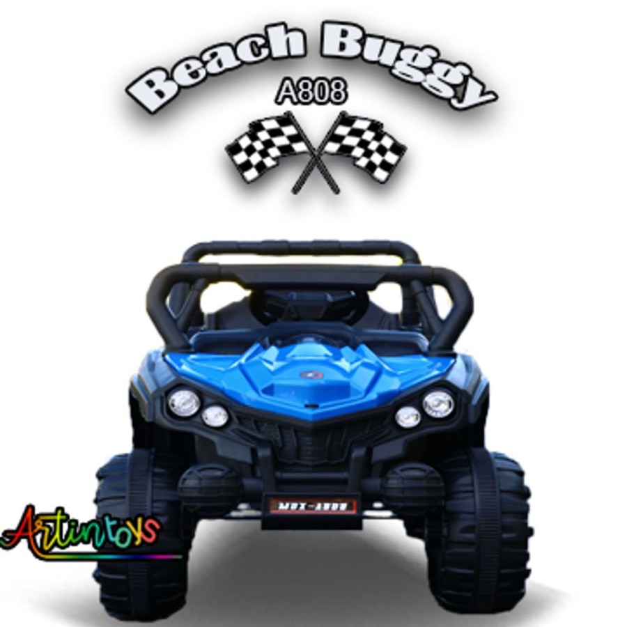 12 V Polaris Beach Buggy Kids Electric Car Blue | Artin Toys Wholesale