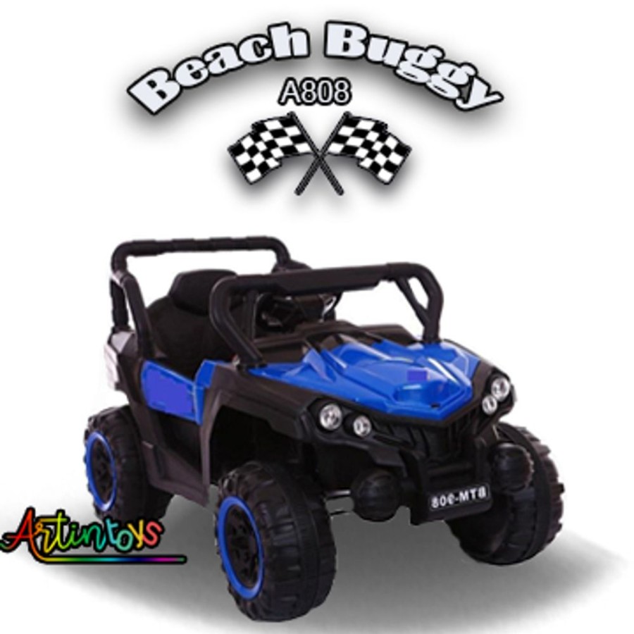 12 V Polaris Beach Buggy Kids Electric Car Blue | Artin Toys Wholesale