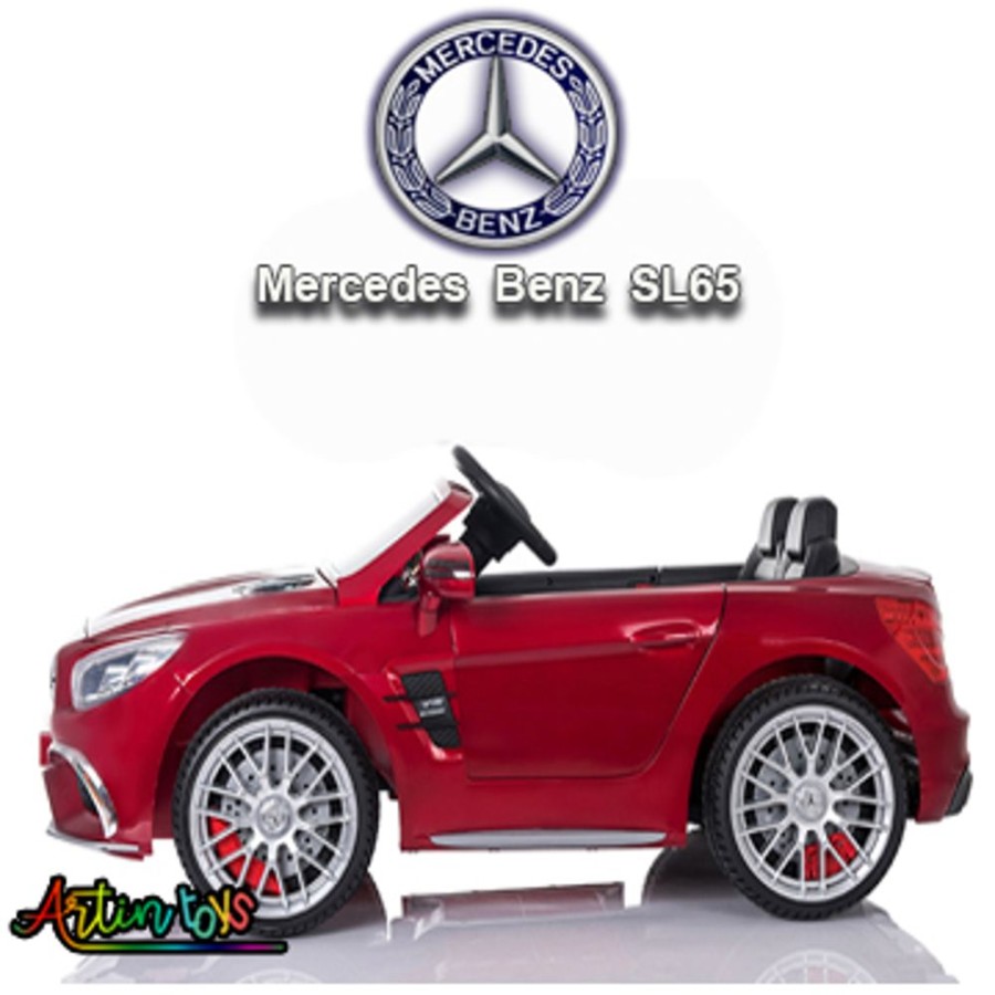 Licensed Mercedes Benz Sl65 12 V Battery Power Red | Artin Toys Best