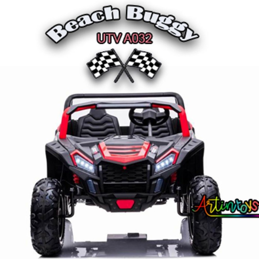 24 V Beach Buggy A032 Strongest Ride On Car Red | Artin Toys Best