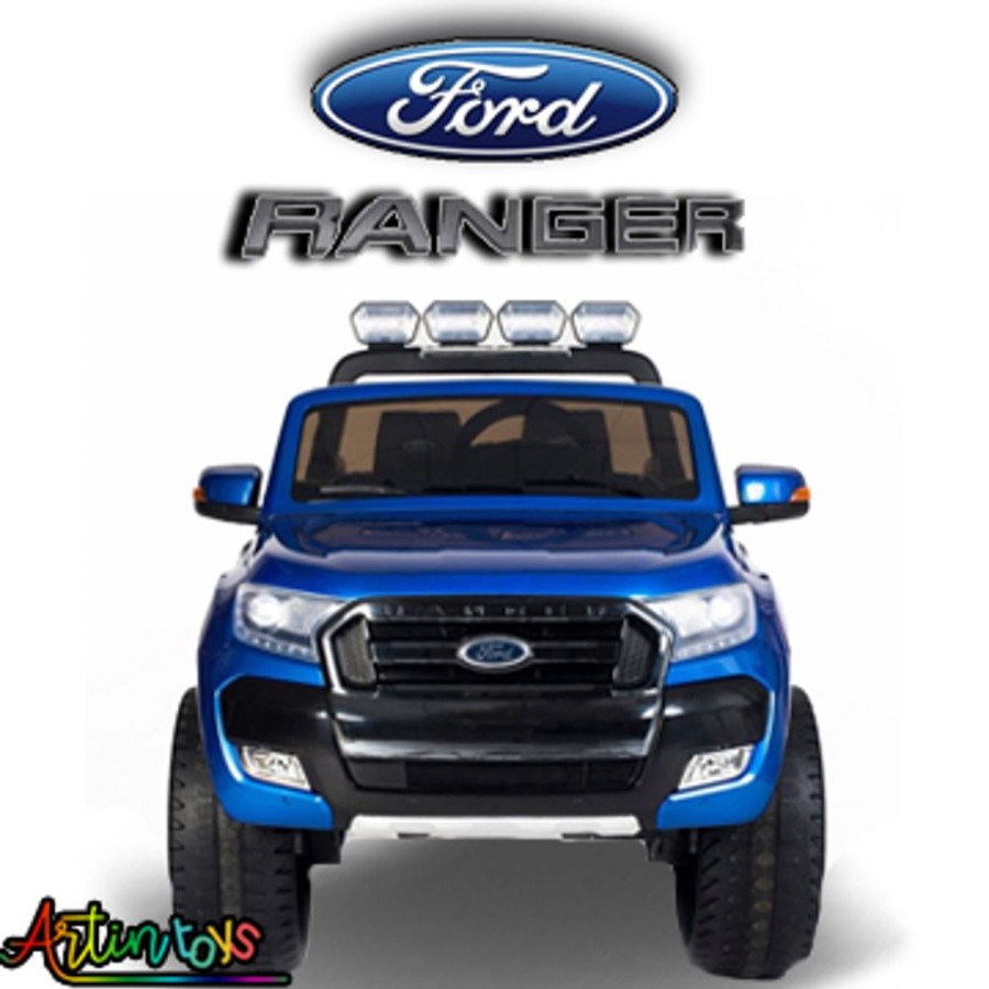 24 V Licensed Ford Ranger 2Wd Ride On Toy Car Blue | Artin Toys Clearance