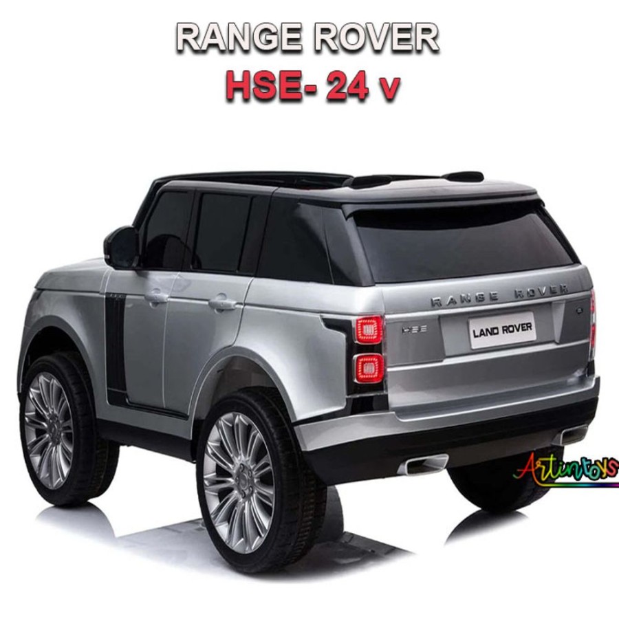 24 V Land Rover Range Rover Hse Kids Car Silver | Artin Toys Hot