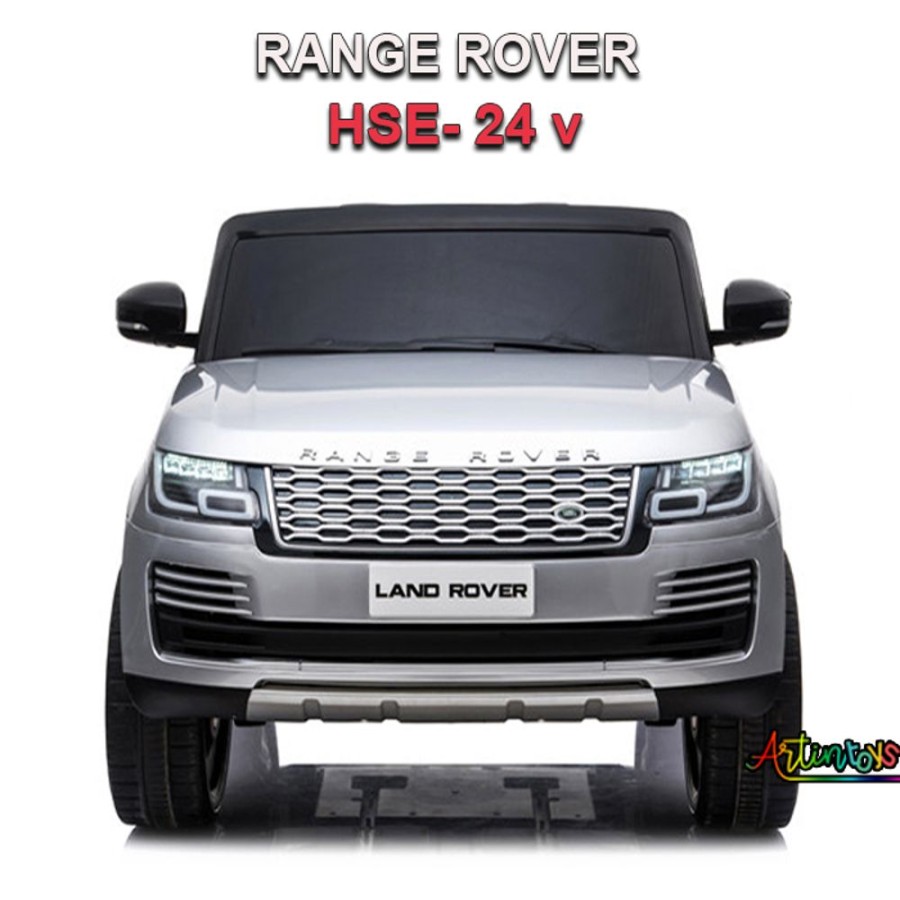 24 V Land Rover Range Rover Hse Kids Car Silver | Artin Toys Hot