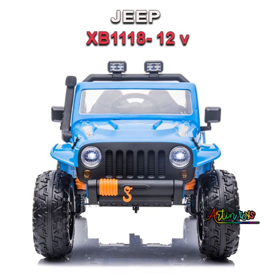 12 V Jeep Xb-1118 Kids Ride On Car Blue | Artin Toys Best