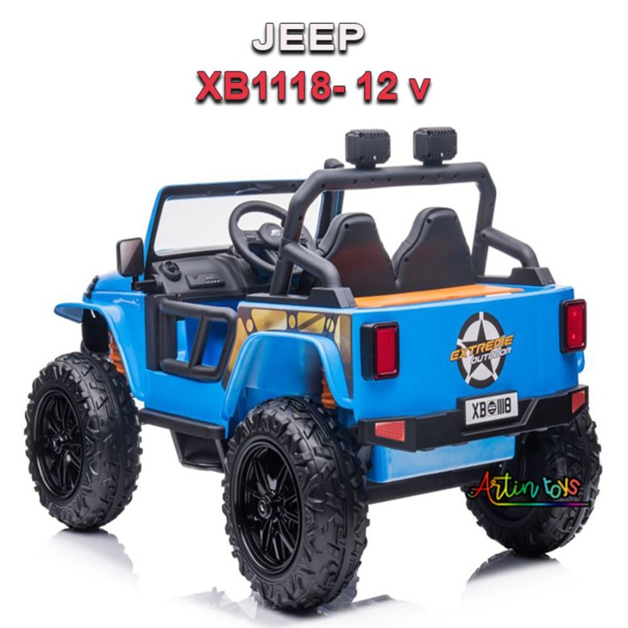 12 V Jeep Xb-1118 Kids Ride On Car Blue | Artin Toys Best