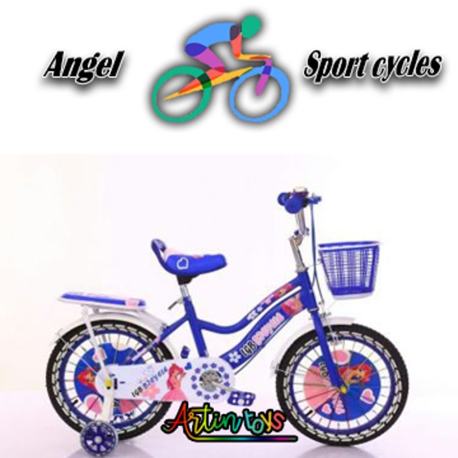 Angel Sport Cycles 12" Kids Cycles In 3 Colours Cy-022 | Artin Toys Wholesale