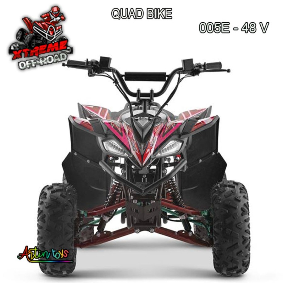 48 V 1200 W Atv Xtm Quad Bike Red (005E) | Artin Toys Hot