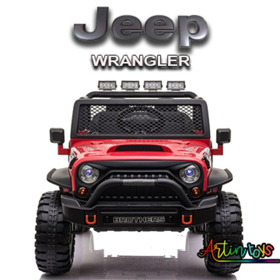 400 W 24 V Jeep Wrangler Xb-2188 Kids Car Red | Artin Toys Best