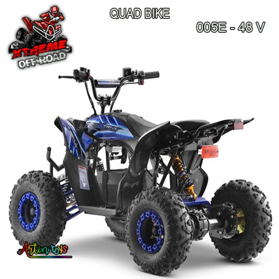 48 V 1200 W Atv Xtm Quad Bike Blue (005E) | Artin Toys Clearance