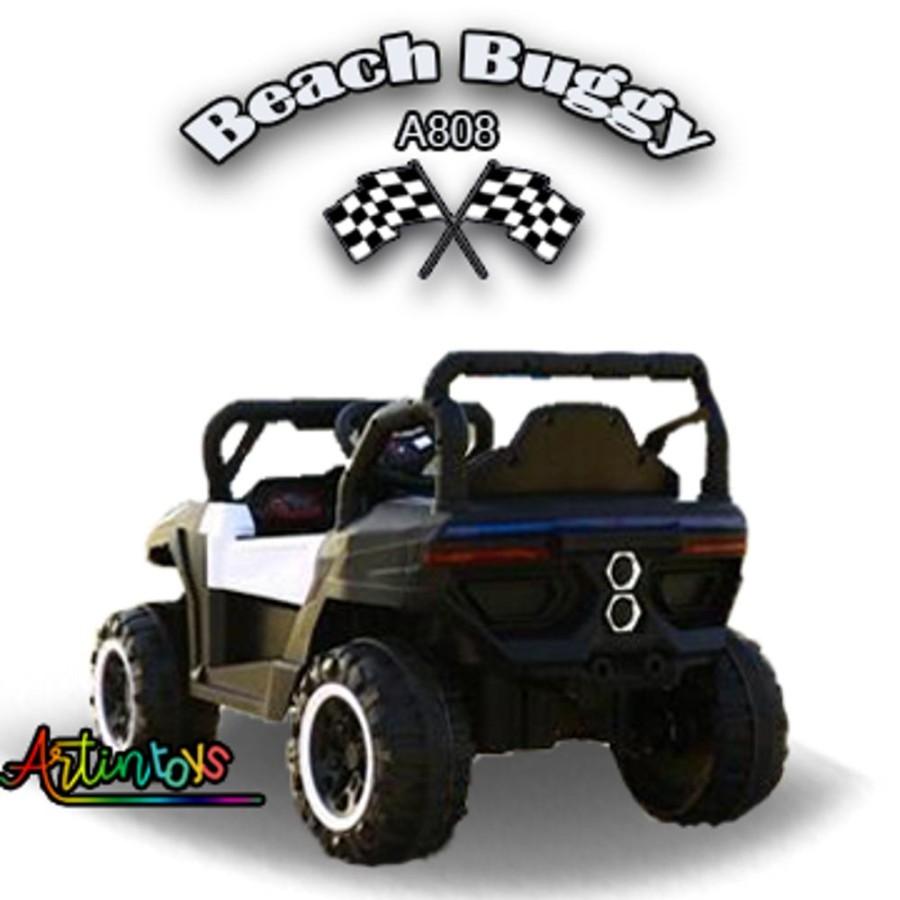 12 V Polaris Beach Buggy Ride On Buggy White | Artin Toys Hot