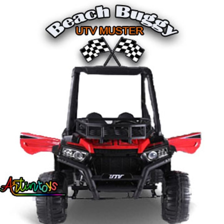 400 W 24 V Beach Buggy Muster Ride On Car Red | Artin Toys Best