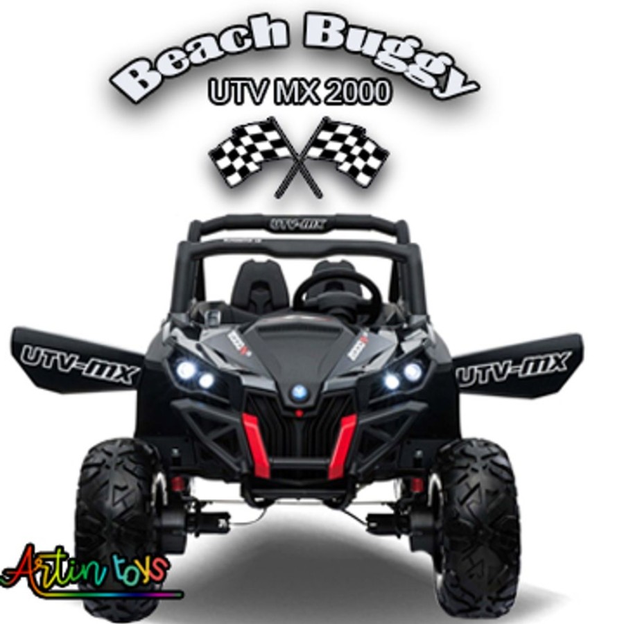 24 V 400 W Beach Buggy Utv Mx Kids Electric Car Black | Artin Toys New