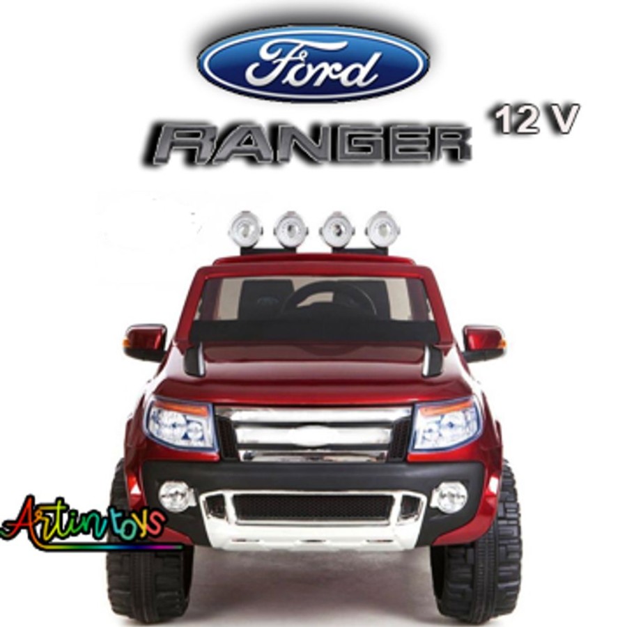 12 V Ford Ranger Kids Electric Ride On Car Red | Artin Toys Online